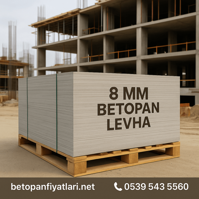 8mm Betopan Levha